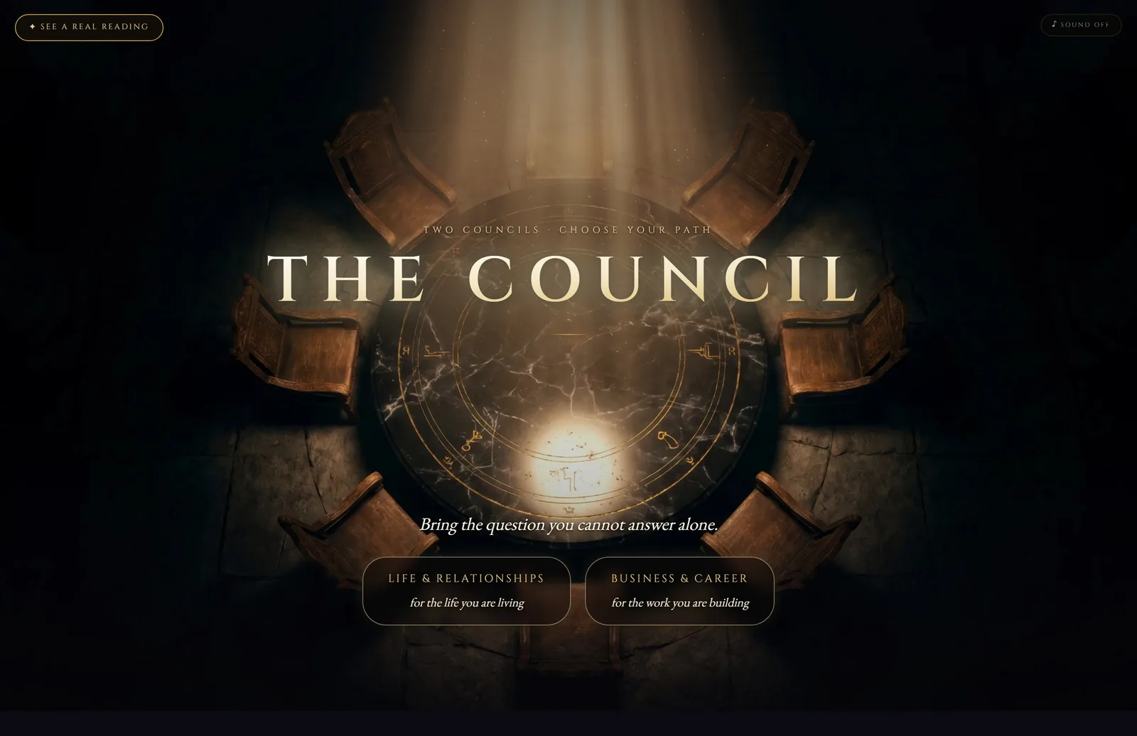 The Council desktop experience