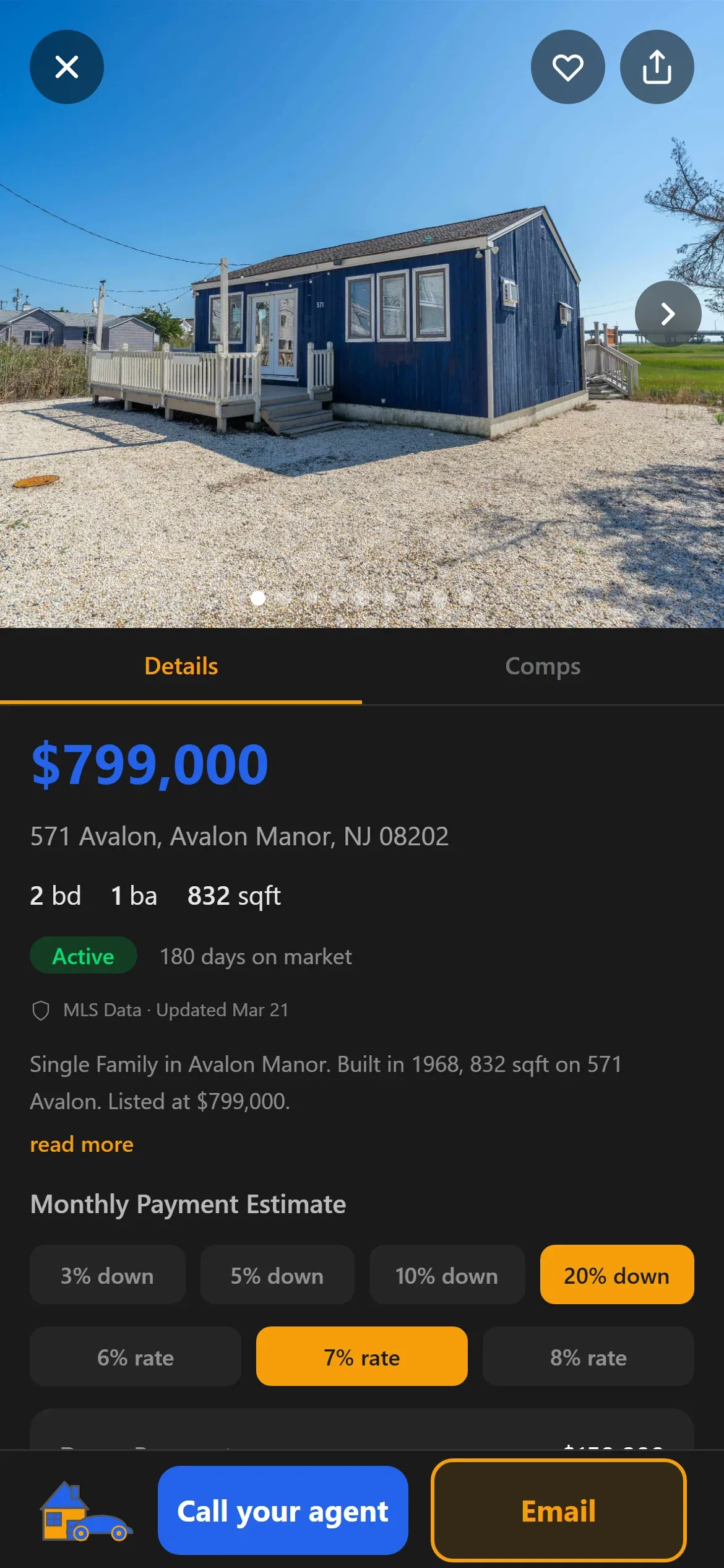 DriveBy buyer app map view
