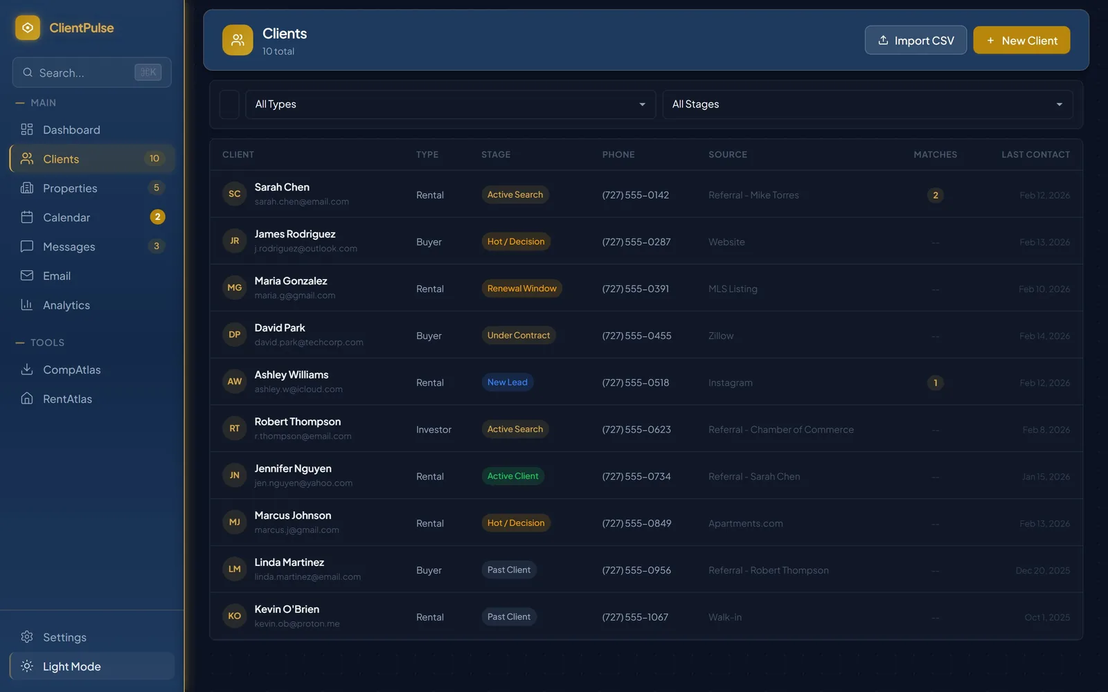 ClientPulse